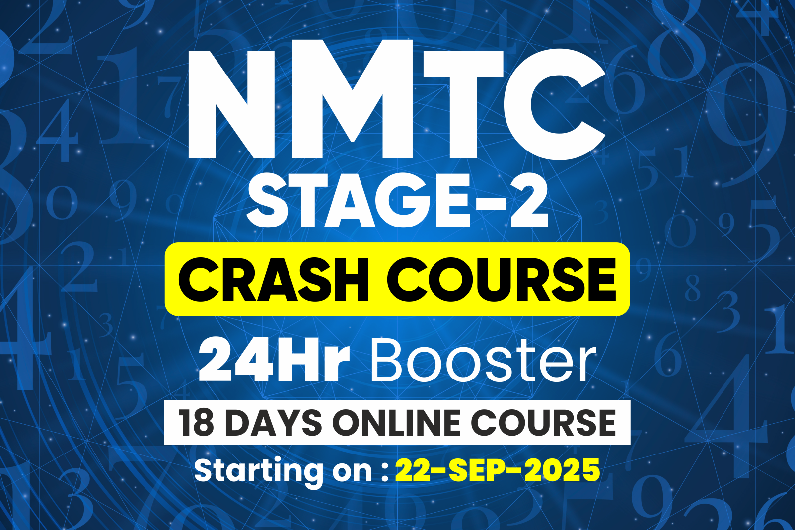 NMTC Stage-2 online course